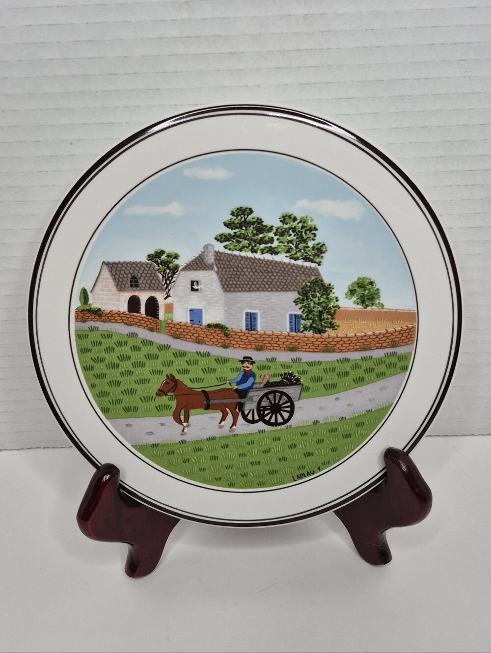 Villeroy and Boch Design Naif Porcelain Trivet Pot Holder Laplau 7
